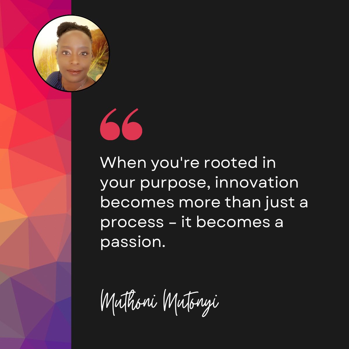 Innovate with purpose! 🚀 Don't just chase trends, ask yourself WHY. What impact do you want to make? 🤔 #innovation #purpose #leadership #inspiration 💡