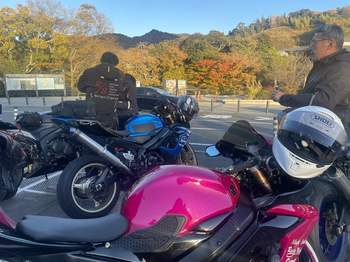 RS17047410's tweet photo. 伊豆〜相模湖ツーリング https://t.co/gU6YO0CUDz