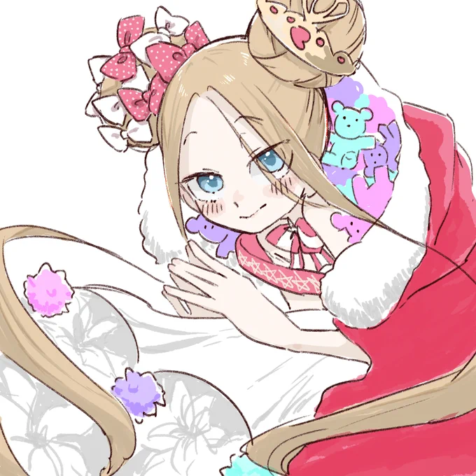 サンタあびちゃん……今年は幻覚じゃなかったんだ…… 