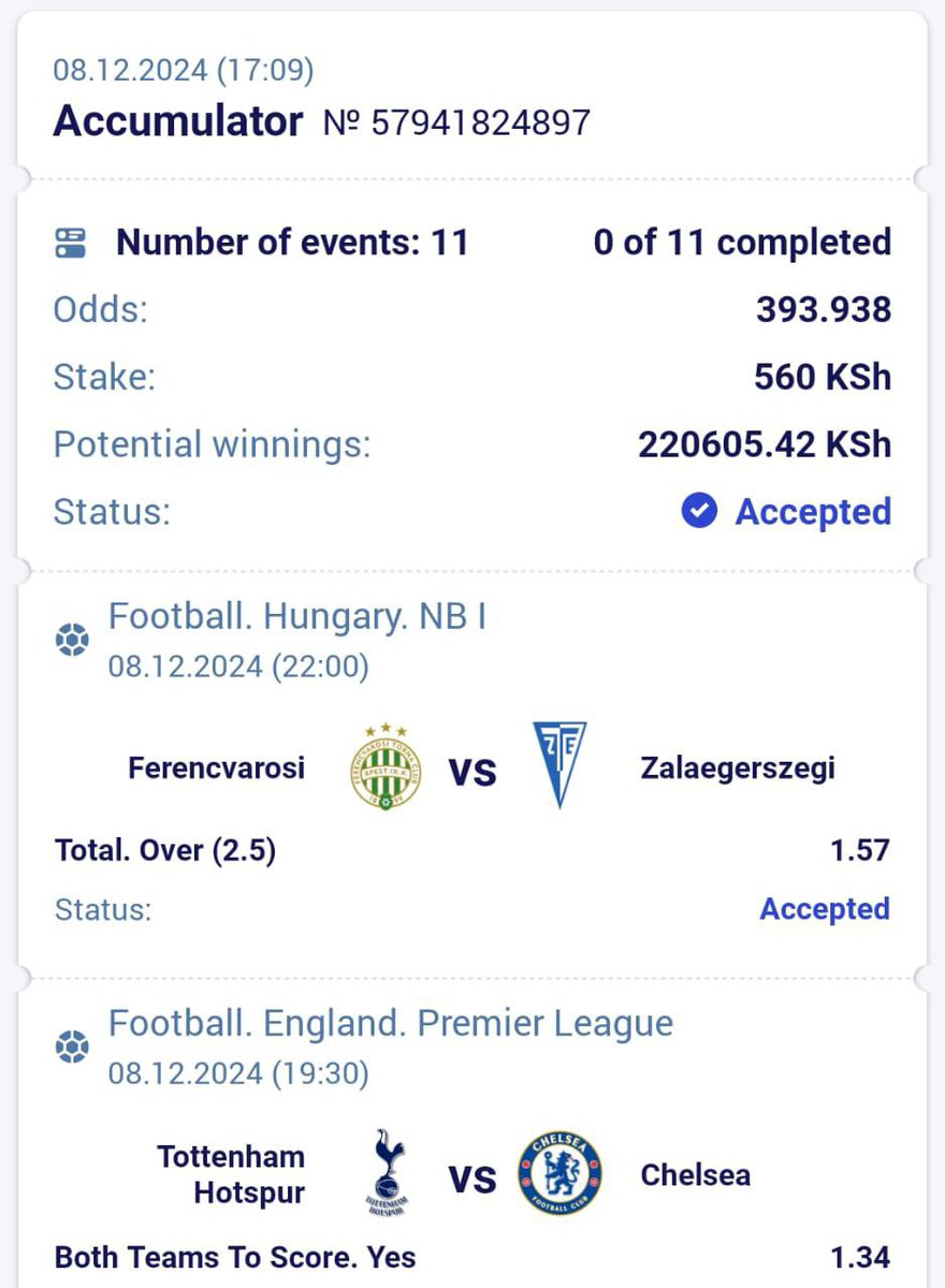 AiProTips2's tweet photo. 🇵 🇦 🇷 🇮 🇵 🇪 🇸 🇦
393 Odds 💰 

👉 NGNP2

Register here and play ⏯️⏯️https://t.co/te11sgkC1V

Promo code 😝 aiprotips https://t.co/8cfzUpvm4L