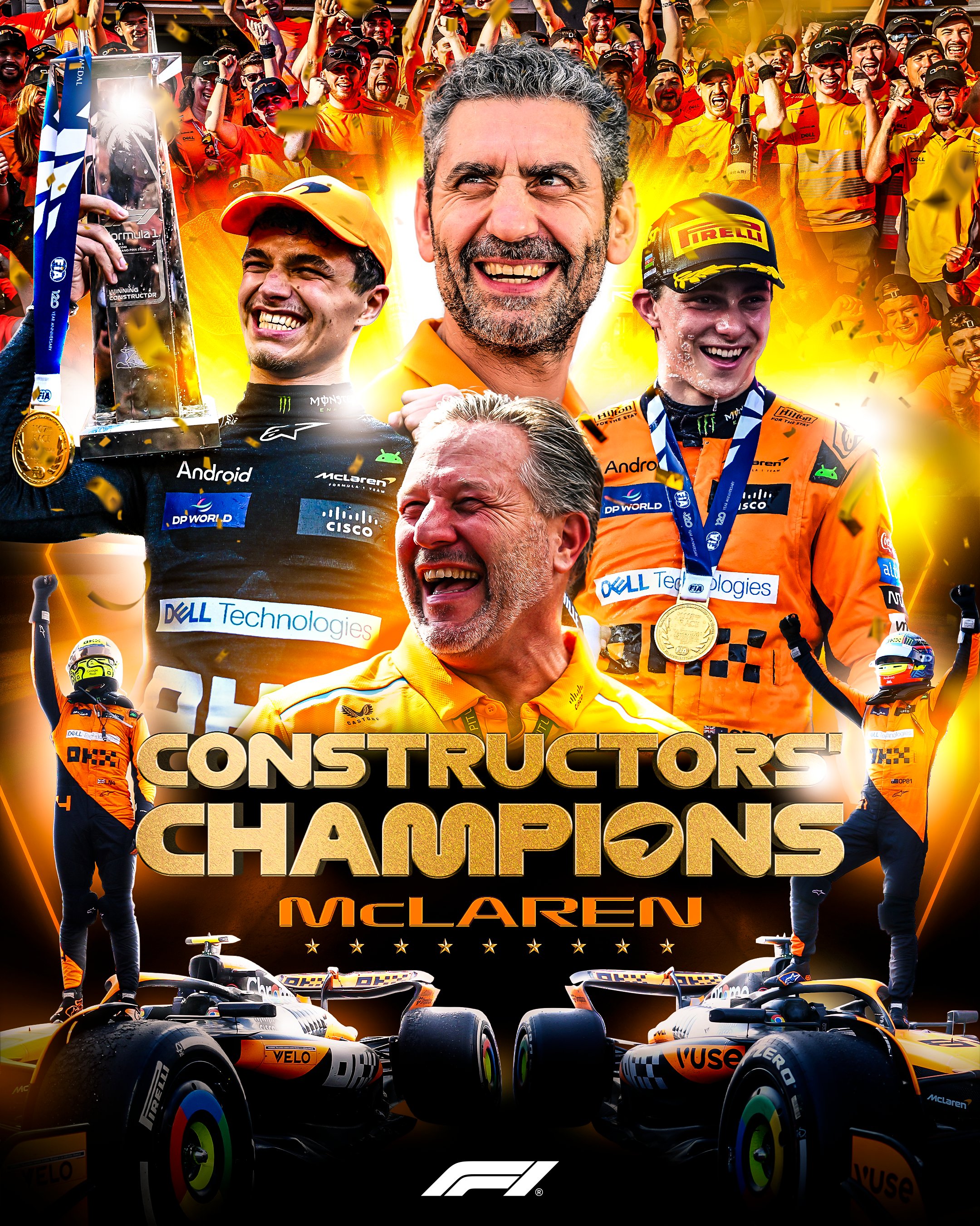 Formula 1 on X McLAREN CLINCH THEIR FIRST CONSTRUCTORS CHAMPIONSHIP OF THE 21ST CENTURY What an achievement what a season F1 AbuDhabiGP https t e9Yyd6pcXo X