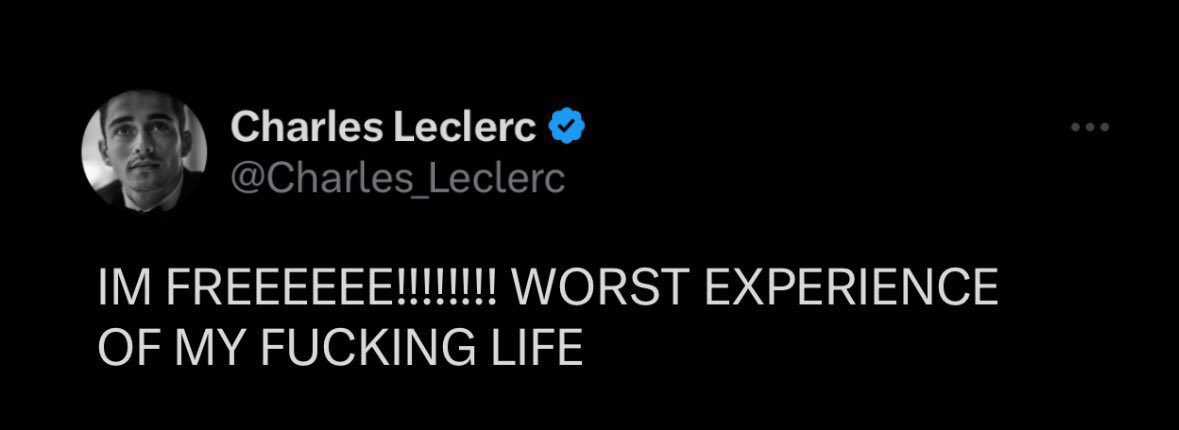 WE ARE OFFICIALLY FREE OF SAINZ