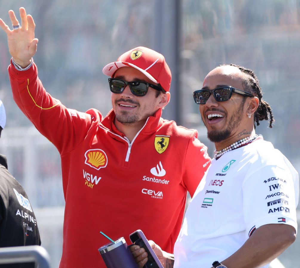 Hamilton P16 to P4
Leclerc P19 to P3 

This is our Ferrari team next season