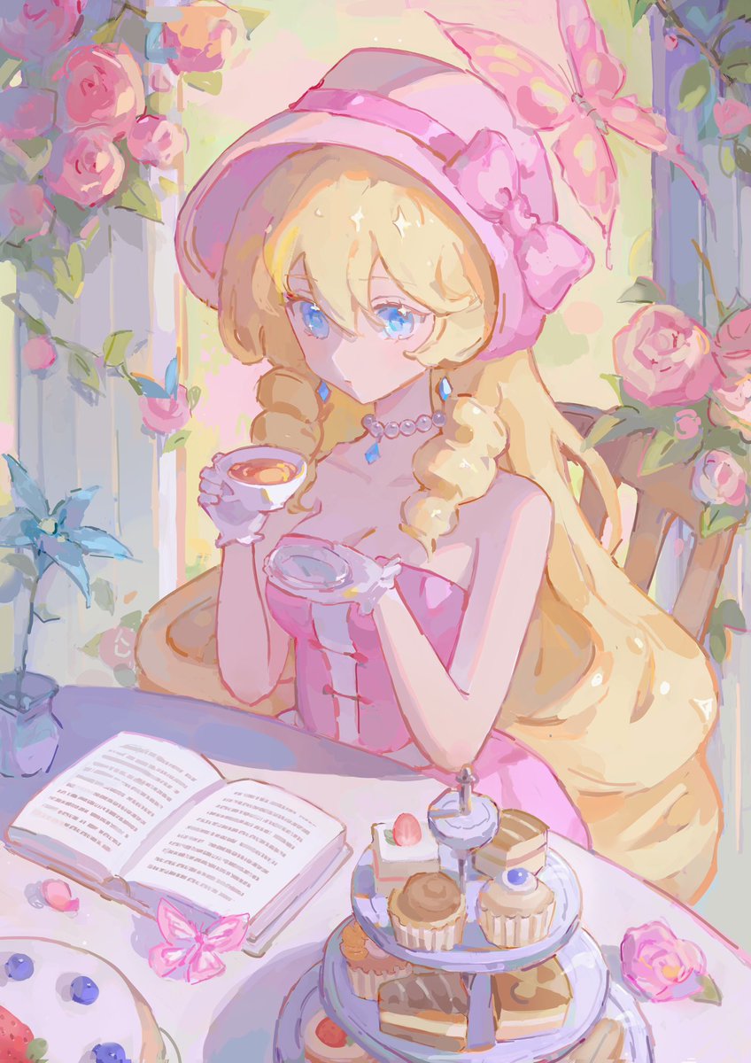 Tea Time 💕🍪🫖 #Navia #GenshinImpact