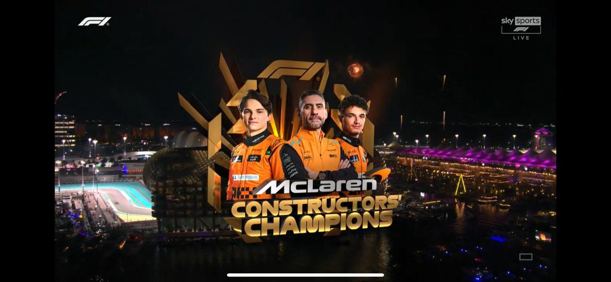 A long time coming since the Hakkinen and Coulthard days but huge congratulations <a href="/McLarenF1/">McLaren Mastercard Formula 1 Team</a>