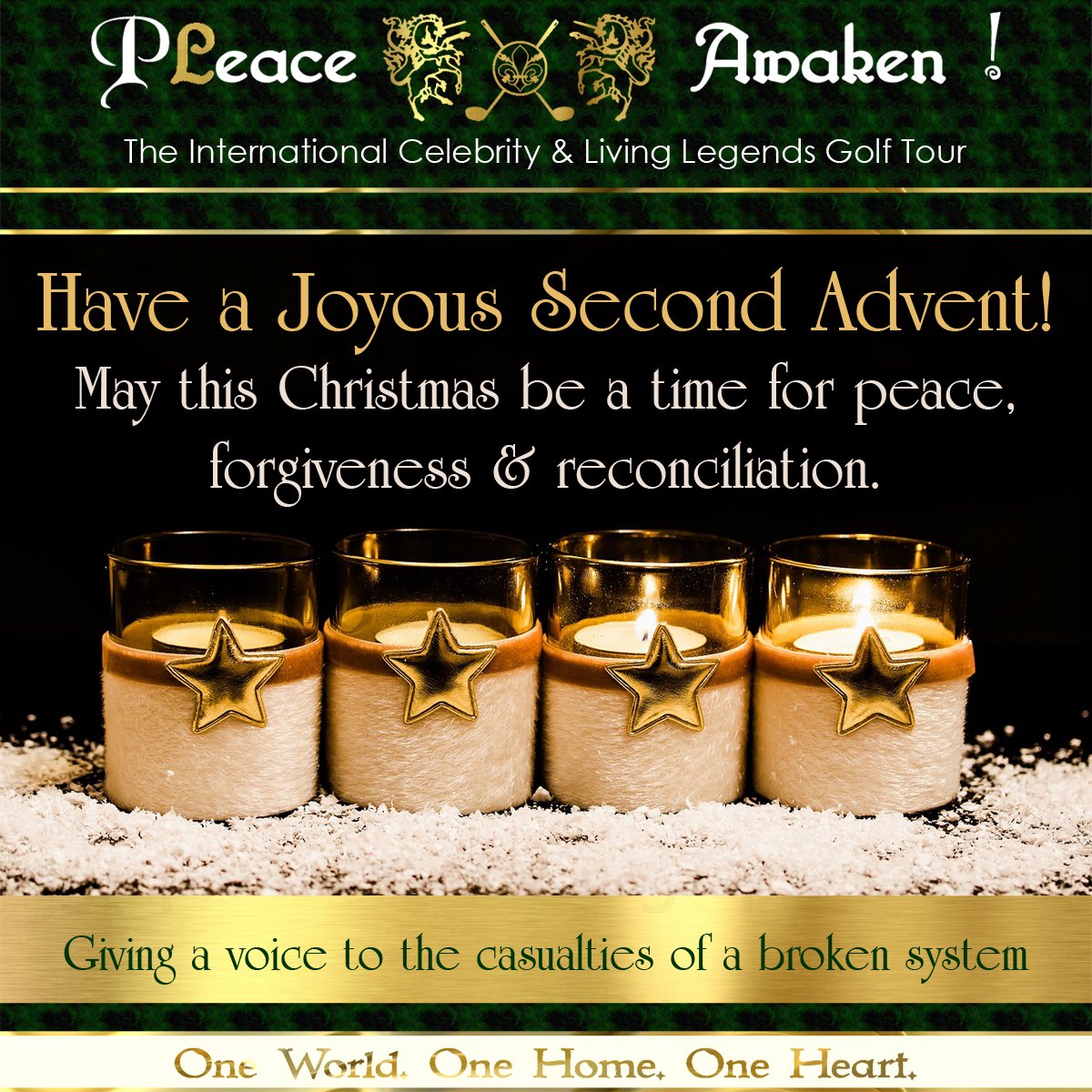 PLeace Awaken Celebrity & Living Legends Golf Tour tweet media