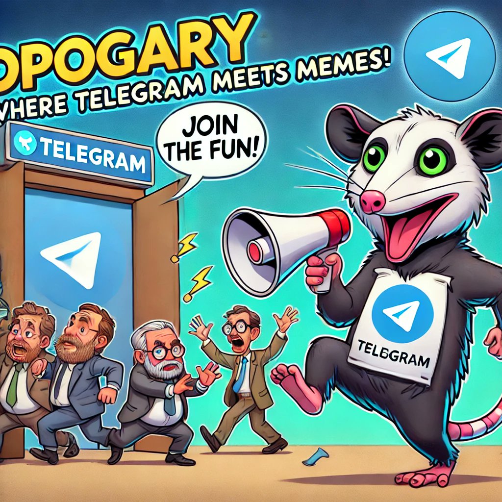 "🚀 Join the OpoGary Revolution on Telegram!
Why laugh from the sidelines when you can be part of the meme empire? 🐾
😂 Critics are confused, but OPO holders know where the fun begins!
👉 Join us here:
💬 Community Chat: t.me/OPOGARYChat
📢 Updates Channel:
