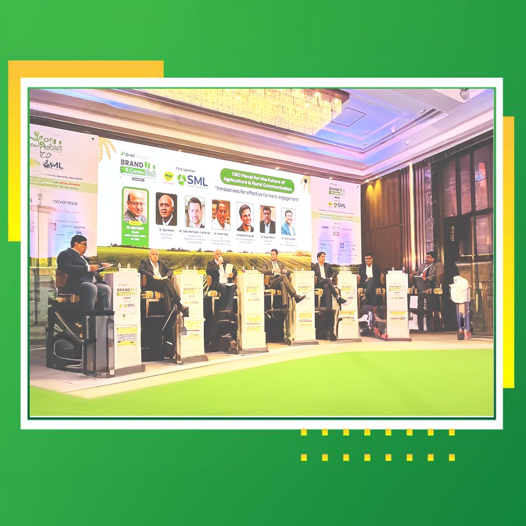 iffcomc's tweet photo. IFFCO-MC at Brand R.Comm, organized by Snail Integral Pvt. Ltd.
Industry Stalwarts interacted on “Rural Communication and Future perspective on the progress in Agriculture Industry"
#IFFCO #IFFCOBAZAR #IFFCOTOKIO #IFFCOMCCROPSCIENCE #IKFL #SNAILINTEGRAL https://t.co/RI2eTKAnnE