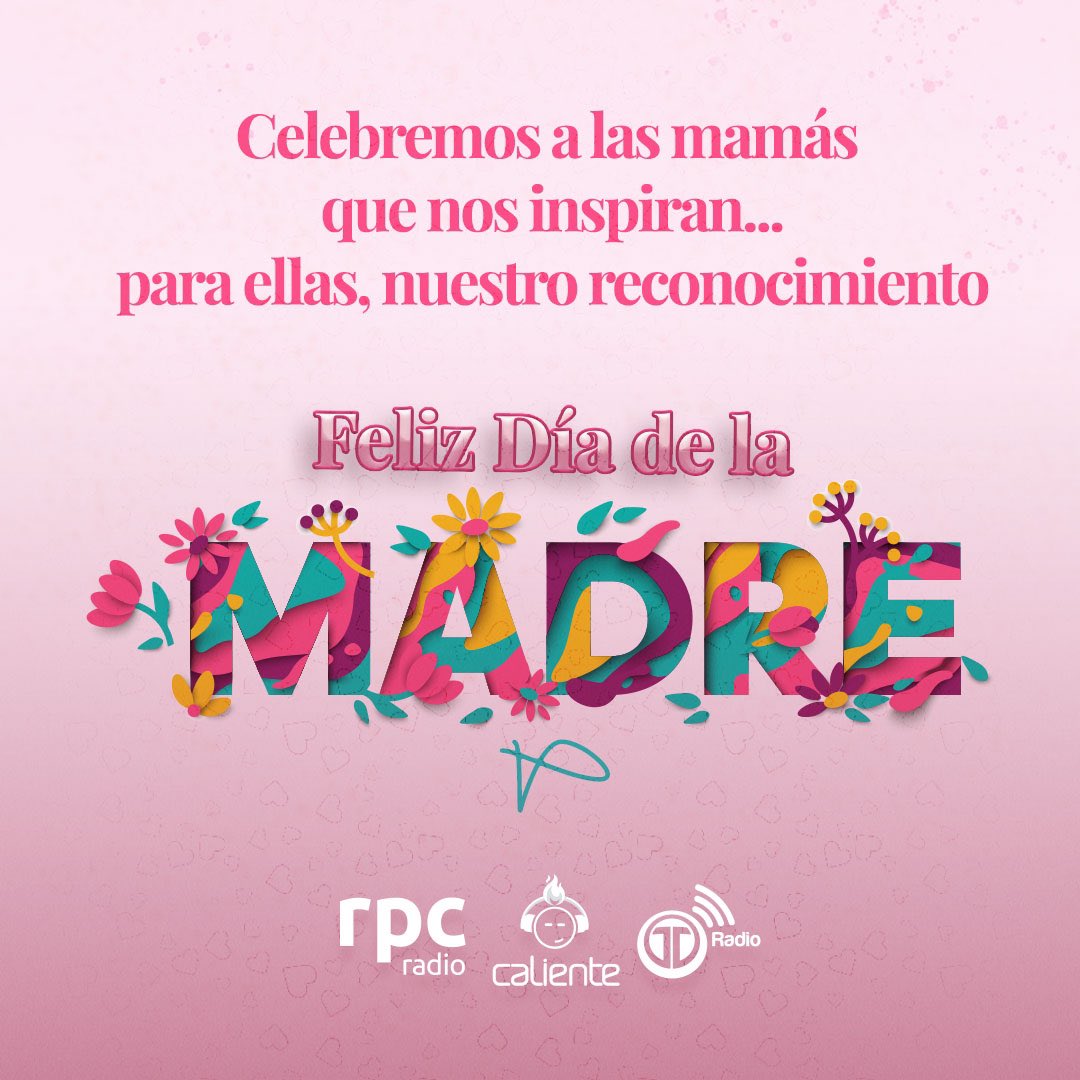 Hoy celebramos a la mujer que nos dio vida, amor y todo su corazón. Gracias, mamá, por ser nuestra inspiración y fuerza. ¡Feliz Día de la Madre! 🩷