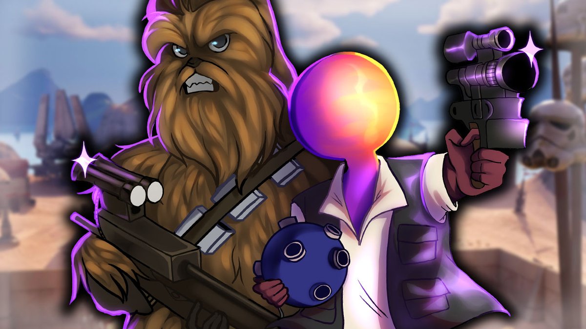 micro450's tweet image. 4X STARWARS CROSSOVER SKINS GIVEAWAY!
(1 of each new crossover)

How to enter:
👍Like
📲Follow
🔁Retweet
🧑‍🤝‍🧑Tag 2 Friends

DMing the winners 1 week from now, goodluck :)

New Video - youtu.be/NwZrGSRHl7M

(thumbnail art by @HeyItsRuuu_)