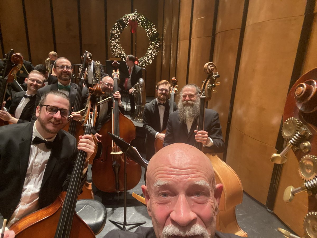 michaeltgeib's tweet photo. What an awesome week playing with the @FortSmithSymph , thanks as always to Arthur Busby and John Jeter for the call!
📷 Jerry Lane
#fortsmithsymphony #bass #doublebass #contrabass #contrabajo #contrabaixo #kontrabass #contrabasso #ucomusic #okcmusicians #geibmusik https://t.co/lfY0whrev1