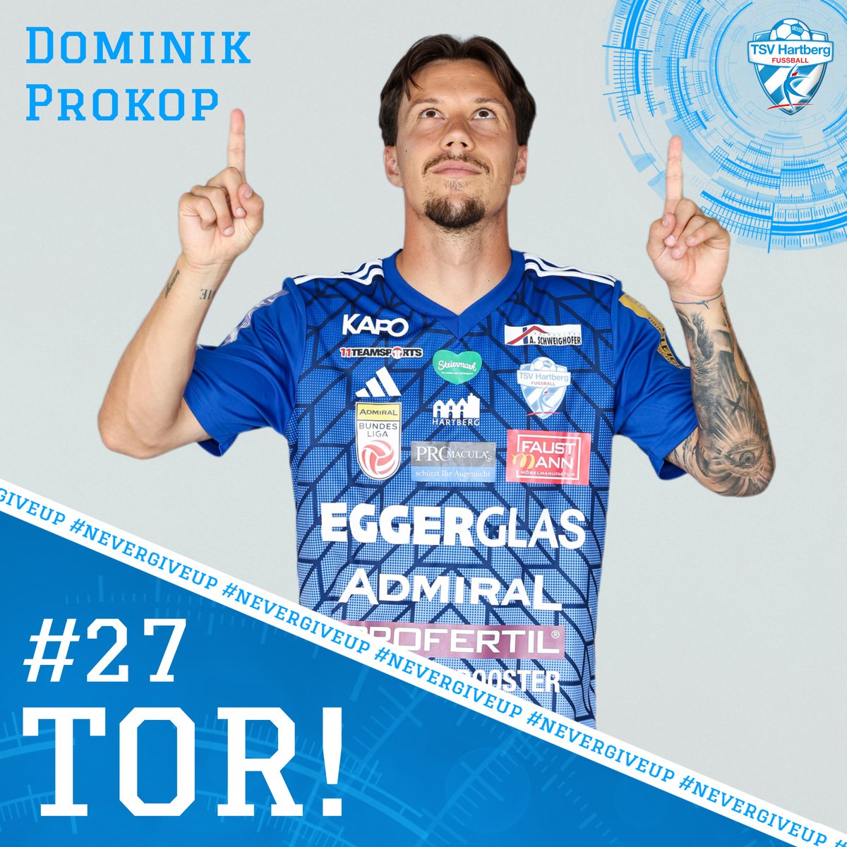 tsv_hartberg's tweet photo. Dominik Prokop erhöht vom Elfmeterpunkt auf 2:0!
__________
GAK 0:2 HTB | 60´ - #gakhtb #admiralbl https://t.co/jBa6VvgFOY