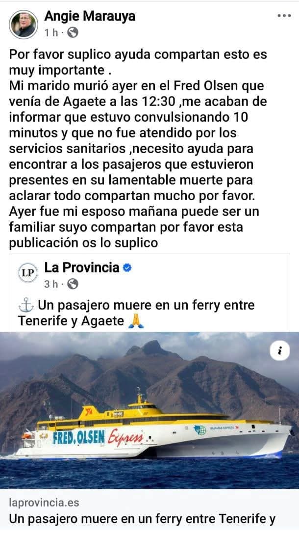 Esta señora necesita respuestas.

Difundan por favor!⚠️🙏