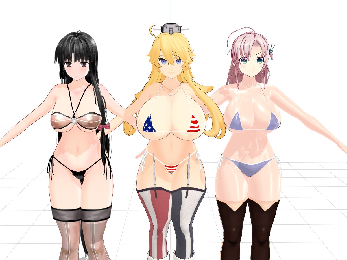 ビキニーソ穿かせてなかった艦娘ビキニーソ化した 