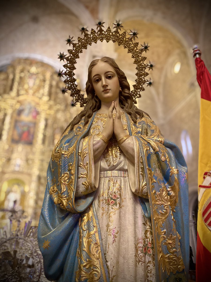 HermandadRoda's tweet photo. “He aquí la esclava del Señor”
Que nuestro AMÉN de cada día sea nuestro SÍ al Señor.
Feliz día de la #InmaculadaConcepción, Patrona de #España
Felicidades a familia #franciscana #ArmadadeInfantería, #farmacéuticos e Inmaculadas.
#HermandadPenitencialJesúsCoronadoDeEspinasLaRoda https://t.co/pIU9ck14xK