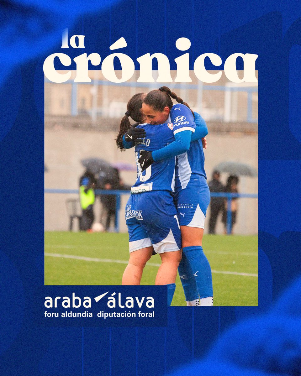 CRÓNICA 📝 | ¡Que siga la fiesta! (2-0)

Las Gloriosas vencen al <a href="/SportingHuelva/">Sporting Club Huelva</a> y son líderes con una ventaja de 7 puntos respecto a las segundas clasificadas

🔗 t.ly/Evhpm

🔷<a href="/Araba/">Arabako Foru Aldundia | Diputación Foral de Álava</a>

#AlavésSportingHuelva
#PrimeraFederaciónIberdrola
#GoazenGloriosas ⚪️🔵