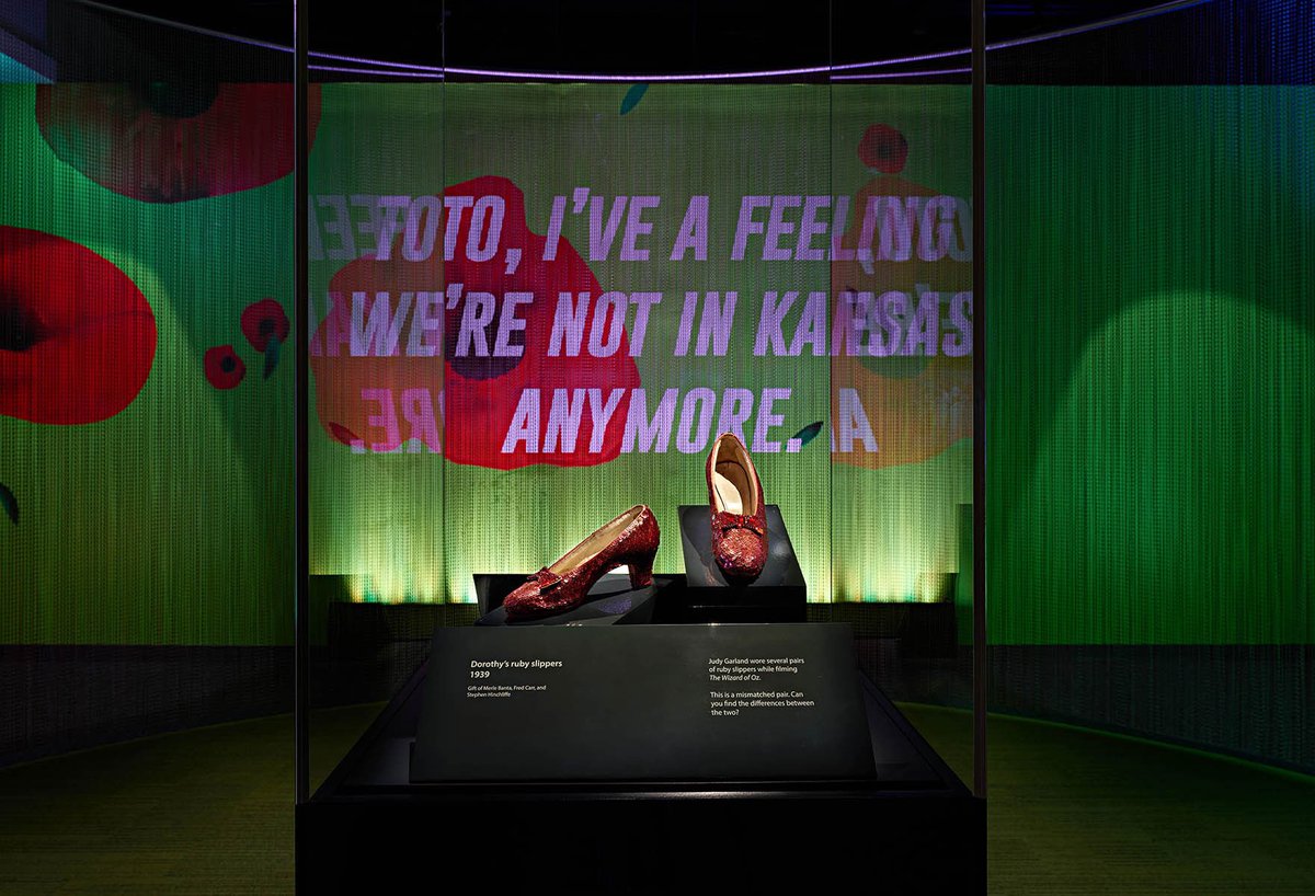 gothspiderbitch's tweet image. In 1970, an anonymous buyer purchased the first known pair of ruby slippers at an MGM auction and donated them to the Smithsonian museum, who have owned them ever since. These are called “The People’s Shoes”, because they are owned by the public, and will never be sold.