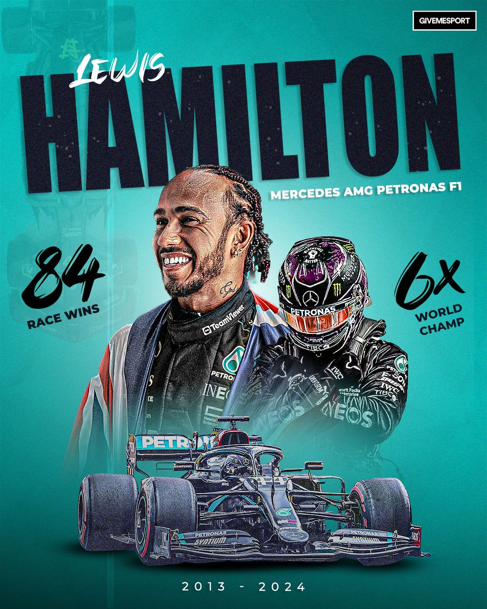 Mercedes Hub (@mercedesf1_hub) on Twitter photo Lewis Hamilton ends his Mercedes career.
THE GREATEST OF ALL TIME
THANK YOU <a href="/LewisHamilton/">Lewis Hamilton</a> Lewis Hamilton ends his Mercedes career.
THE GREATEST OF ALL TIME
THANK YOU <a href="/LewisHamilton/">Lewis Hamilton</a>