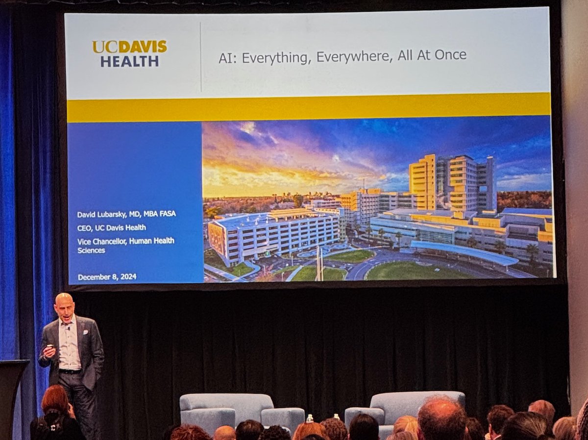 I go to the <a href="/nyssapga/">NYSSA PGA</a>  every year with my wife, Dr. <a href="/KimboDH/">Kimberley Haluski</a>. Even though I'm not a doc myself, I always attend the Rovenstine Memorial Lecture. This year's, on AI in medicine, by Dr. David Lubarsky, was fantastic.