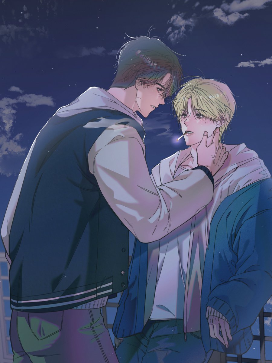 #밍쫑 
🖤💙