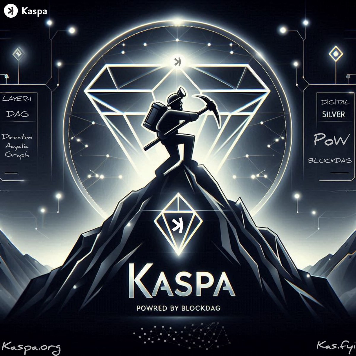 HuseyinSivridag's tweet photo. --WHY #KASPA WILL BE ONE OF THE TOP 3 CRYPTOS--

1-Kaspa is the first trilemma solver.
2-Kaspa is the first BlockDAG technology.
3-Kaspa is at least as decentralized as #Bitcoin
4-Kaspa is faster than #Solana
5-Kaspa is cheaper than #Ethereum
6-Kaspa was not launched with pre-sale like #Cardano
7-Kaspa is not a company like #Ripple
8-Kaspa does not have a CEO like #Tron
9-Kaspa is not a CEX token like #BNB
10-Kaspa behind are no big companies the like in #SUI

Kaspa is fair launch cryptocurrency.

Kaspa belongs to YOU,not governments and big corporations.

Kaspa has higher technology and security than all the cryptocurrencies in the top 10.

Bitcoin is the first #Blockchain
Kaspa is the first #BlockDAG

#Bitcoin is digital #gold
#Kaspa is digital #silver

BITCOIN AND KASPA ARE CRYPTO CURRENCIES.
OTHERS ARE CRYPTO COMPANIES.

$BTC $KAS $ETH $SOL $ADA $XRP $TRX $BNB $SUI #cryptocurrency