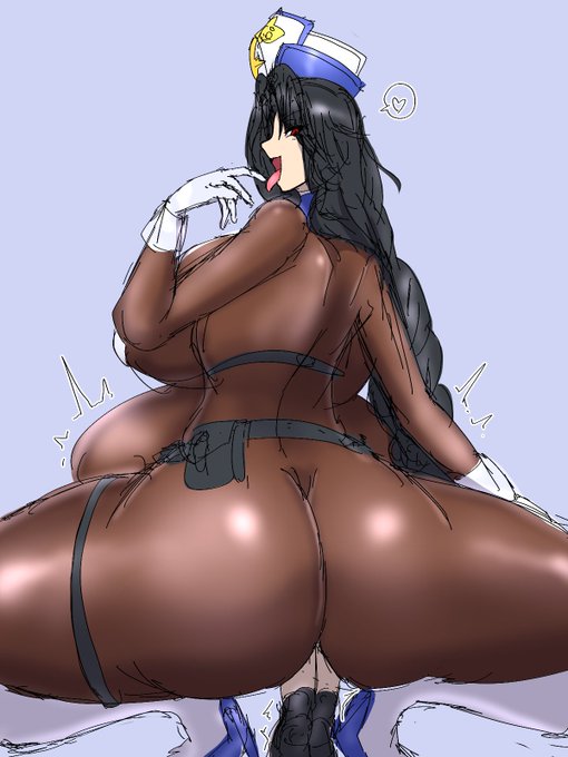 らくがきケツ呑みメイデン 