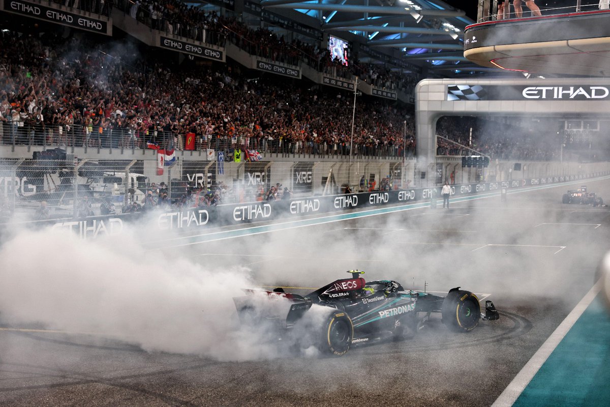 Planet_F1's tweet photo. Lewis Hamilton: "What started as a leap of faith turned into a journey into the history books." ❤️ https://t.co/ZS2OSIsNYJ