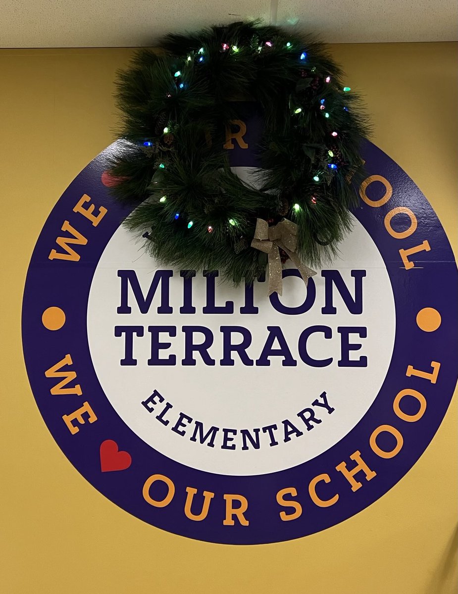 Milton Terrace Elem (@miltonterrace) on Twitter photo Thank you โฆ<a href="/mollieee/">Mollie is Jollie</a>โฉ @mte_pta for decorating our entryway w/this beautiful wreath! #WeLoveMTE ๐ฅฐ๐๐โ๏ธ๐ Thank you โฆ<a href="/mollieee/">Mollie is Jollie</a>โฉ @mte_pta for decorating our entryway w/this beautiful wreath! #WeLoveMTE ๐ฅฐ๐๐โ๏ธ๐