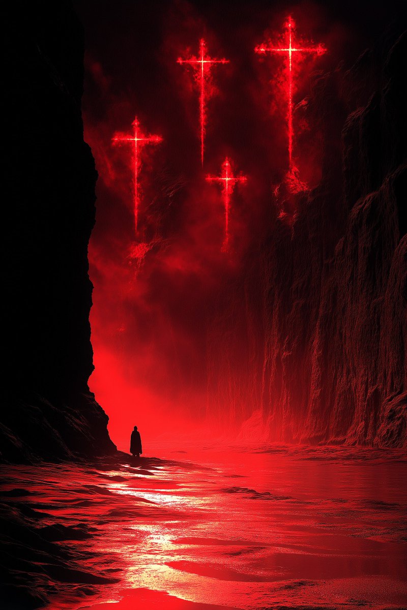 sssirxn's tweet photo. What judgment awaits at the end of this hellish passage? https://t.co/HDu3MKrrP1