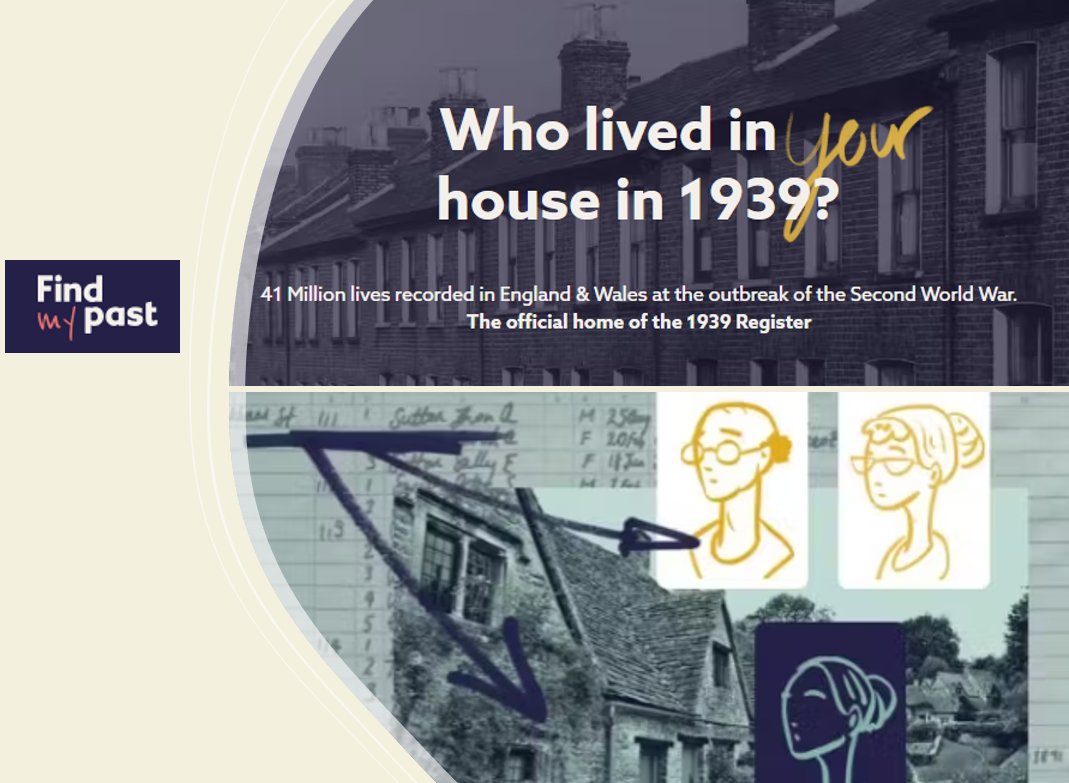 1939 Register has exciting details not found in other records for tracing your family tree (search on #findmypast using library PCs). 10 search tips: tinyurl.com/235ew9jv. For more advice, speak to Berkshire Family History Society advisers Bracknell Library 12 Dec 2pm to 5pm