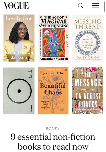 DaisyfDunn's tweet image. If anyone&apos;s looking for some #nonfiction for Christmas, my women&apos;s history of the ancient world #TheMissingThread comes with a glamorous recommendation! #envogue