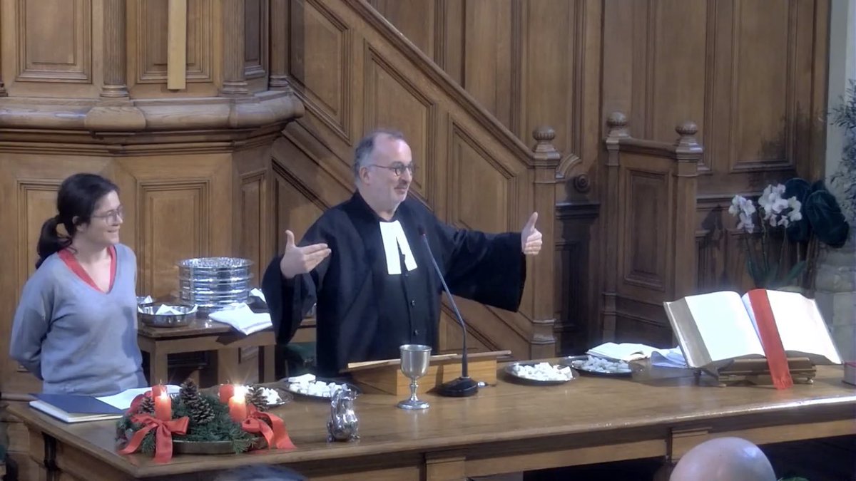 BaccuetC's tweet image. Vidéo du #culte du 8 décembre 2024 au #temple de #Pentemont de l’#Eglise #protestante unie #EPUdF de #PentemontLuxembourg #Paris @paroissepentlux.

#Prédication : « Le sens de la vie », par le #pasteur Christian Baccuet.

#Baptême de Diane, 11 mois.

m.youtube.com/watch?v=kmninV…