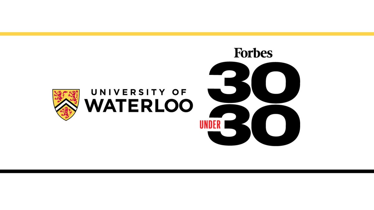 UWaterloo's tweet photo. Congratulations to six trailblazing ventures founded by #UWaterloo students and alumni who have been named to the @ForbesUnder30 list. 🤩
From AI to green tech, education to food innovation, they’re driving global impact.
More: https://t.co/9TEKLY8agL | #UWaterlooProud https://t.co/p81evv27xs