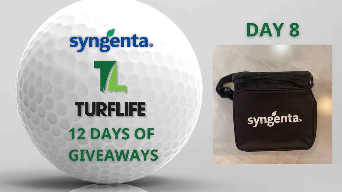 SyngentaTurfCanada (@syngentaturfca) on Twitter photo On Day 8️⃣ of #12DaysofGiveaways, enter to #Win 1 of 5 Syngenta branded insulated Lunch Kits! To enter:
1. Follow <a href="/SyngentaTurfCA/">SyngentaTurfCanada</a>
2. REPOST this post
Winners will be contacted Dec 13!
T&C's: bit.ly/3C05Ayg On Day 8️⃣ of #12DaysofGiveaways, enter to #Win 1 of 5 Syngenta branded insulated Lunch Kits! To enter:
1. Follow <a href="/SyngentaTurfCA/">SyngentaTurfCanada</a>
2. REPOST this post
Winners will be contacted Dec 13!
T&C's: bit.ly/3C05Ayg