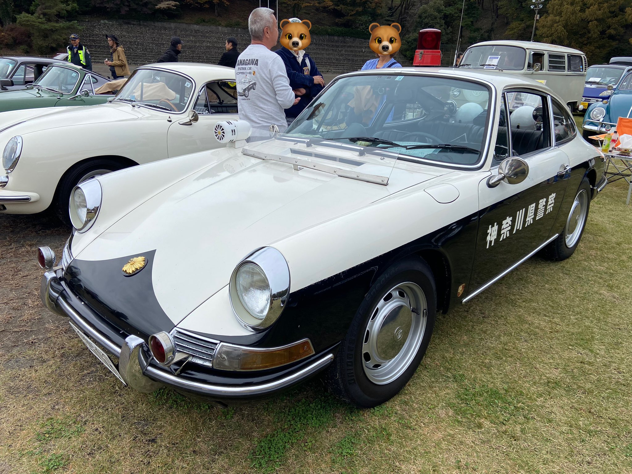 ＊みか＊　RAY’S 神奈川県警察　ポルシェ 神奈川県警「ポルシェ912」パトカーのオーナーは元警官！ 20年