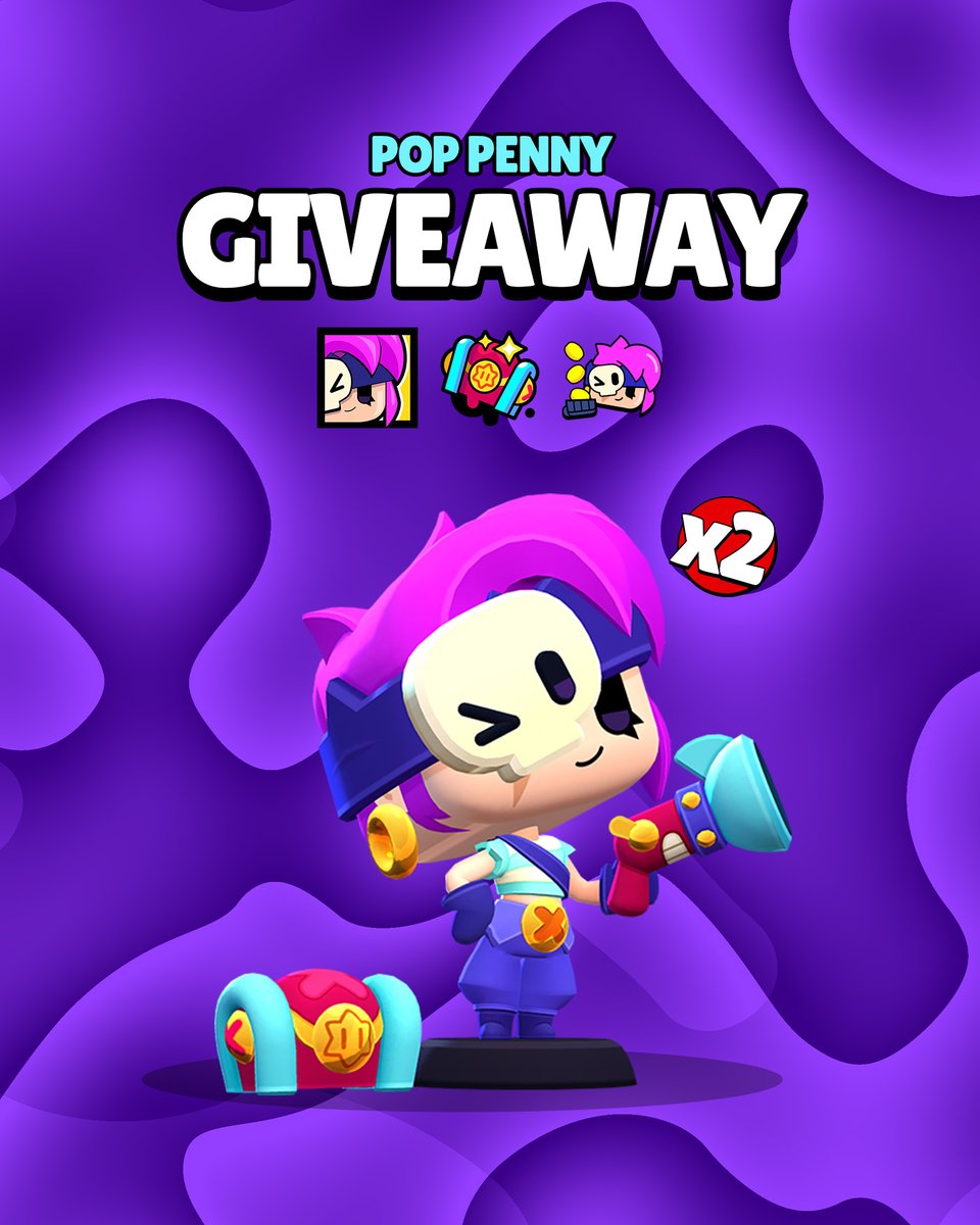 Ferre | Luca Ferrero ๐ฎ๐น (@ferre_worka) on Twitter photo POP PENNY SKIN GIVEAWAY x2 ๐
To participate:
โ
Follow <a href="/Ferre_Worka/">Ferre | Luca Ferrero ๐ฎ๐น</a>
โป๏ธ Like & Retweet
๐ฌ Comment with your favorite skin
Winners on December 13th, good luck!
#PopPennyGiveaway #BrawlStars POP PENNY SKIN GIVEAWAY x2 ๐
To participate:
โ
Follow <a href="/Ferre_Worka/">Ferre | Luca Ferrero ๐ฎ๐น</a>
โป๏ธ Like & Retweet
๐ฌ Comment with your favorite skin
Winners on December 13th, good luck!
#PopPennyGiveaway #BrawlStars