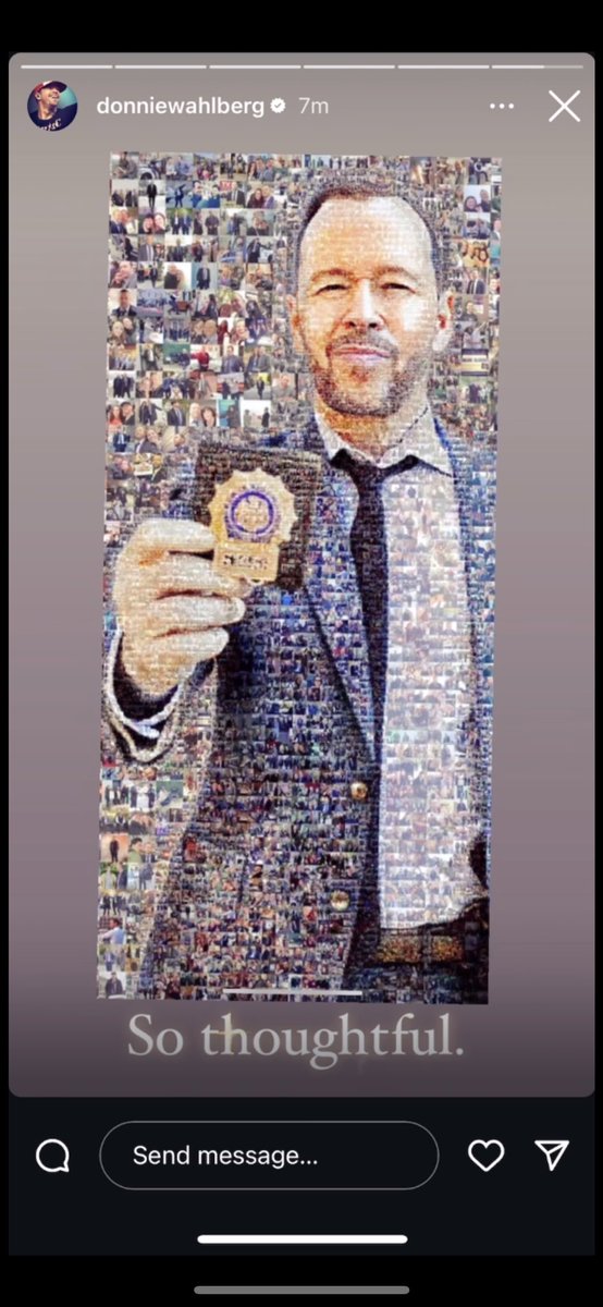 🥹💙🙏🏼 <a href="/DonnieWahlberg/">Donnie Wahlberg</a> #ThanksBlueBloods #BlueBloods