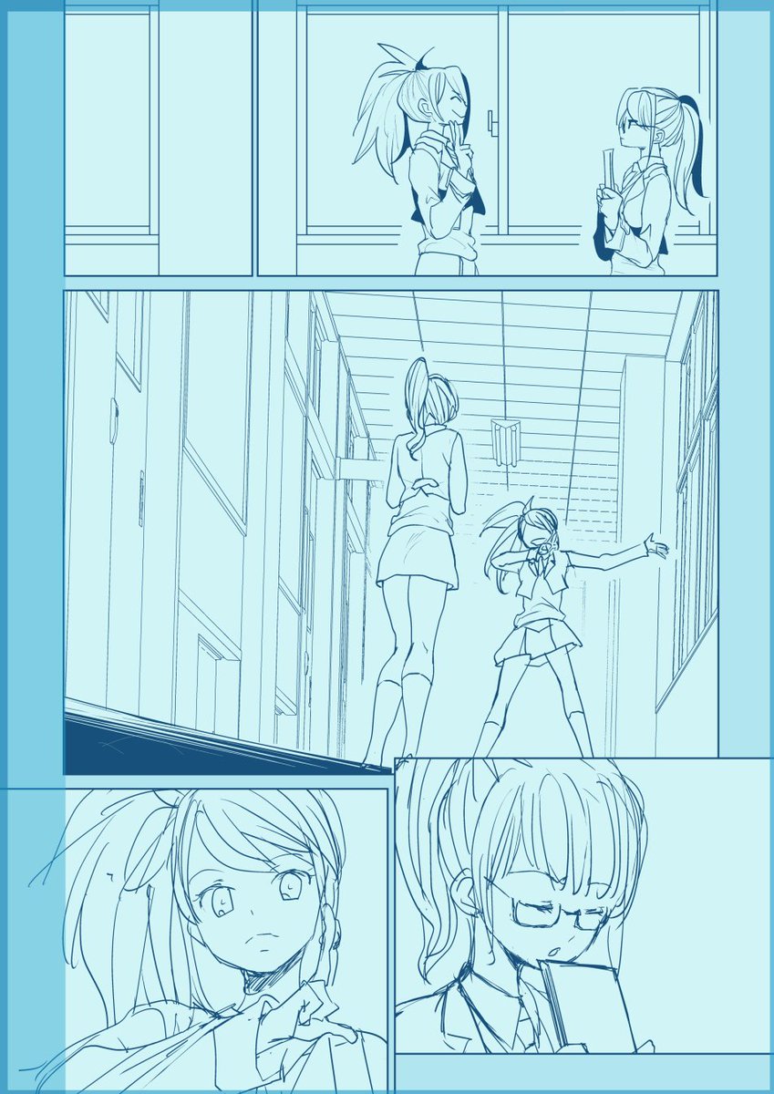 シオみれちゃんちまちま描いててやっとこ4Pぐらいすすんだ…そのうちのんびりとあげます 