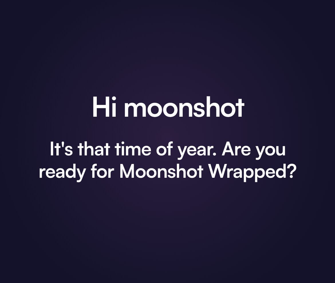 Best trade? Biggest fumble? We took notes. Introducing Moonshot Wrapped!  Download the newest update, and share your wrapped with friends!
