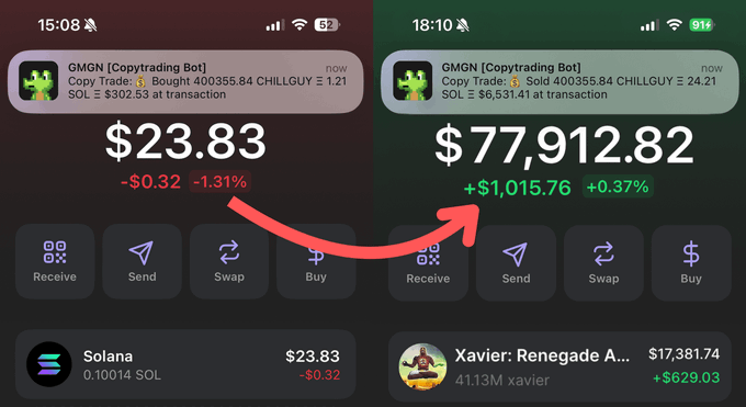 ZachInvest's tweet photo. Have 0.01 $SOL and a phone?

Starting tomorrow, u can make 20 SOL DAILY

Your phone will be literally a MONEY PRINTER

Here's how I did it 🧵👇 https://t.co/TvaWAPhGq8