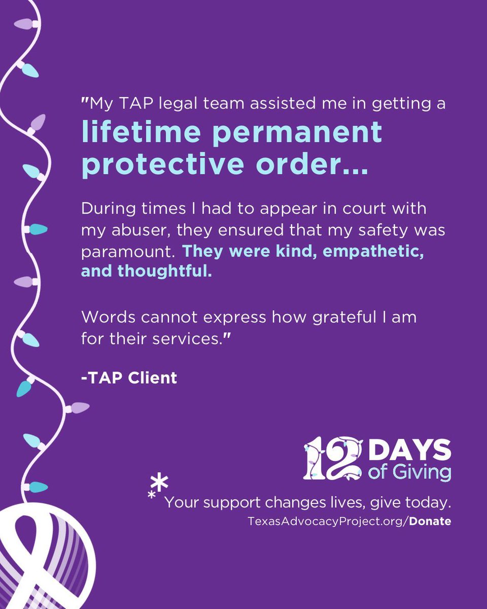 Texas Advocacy Project tweet media