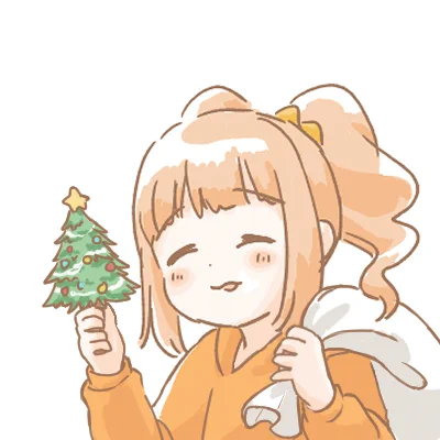 冬仕様のやよいちゃんアイコン!もぐもぐシリーズで行こうと思ってたのでケーキにしようと思ってたんですけど、ブロッコリーの茎を鷲掴みしてるみたいなクリスマスツリーの持ち方してるやよいちゃんも悪くないなってなったのでそっちにしました 