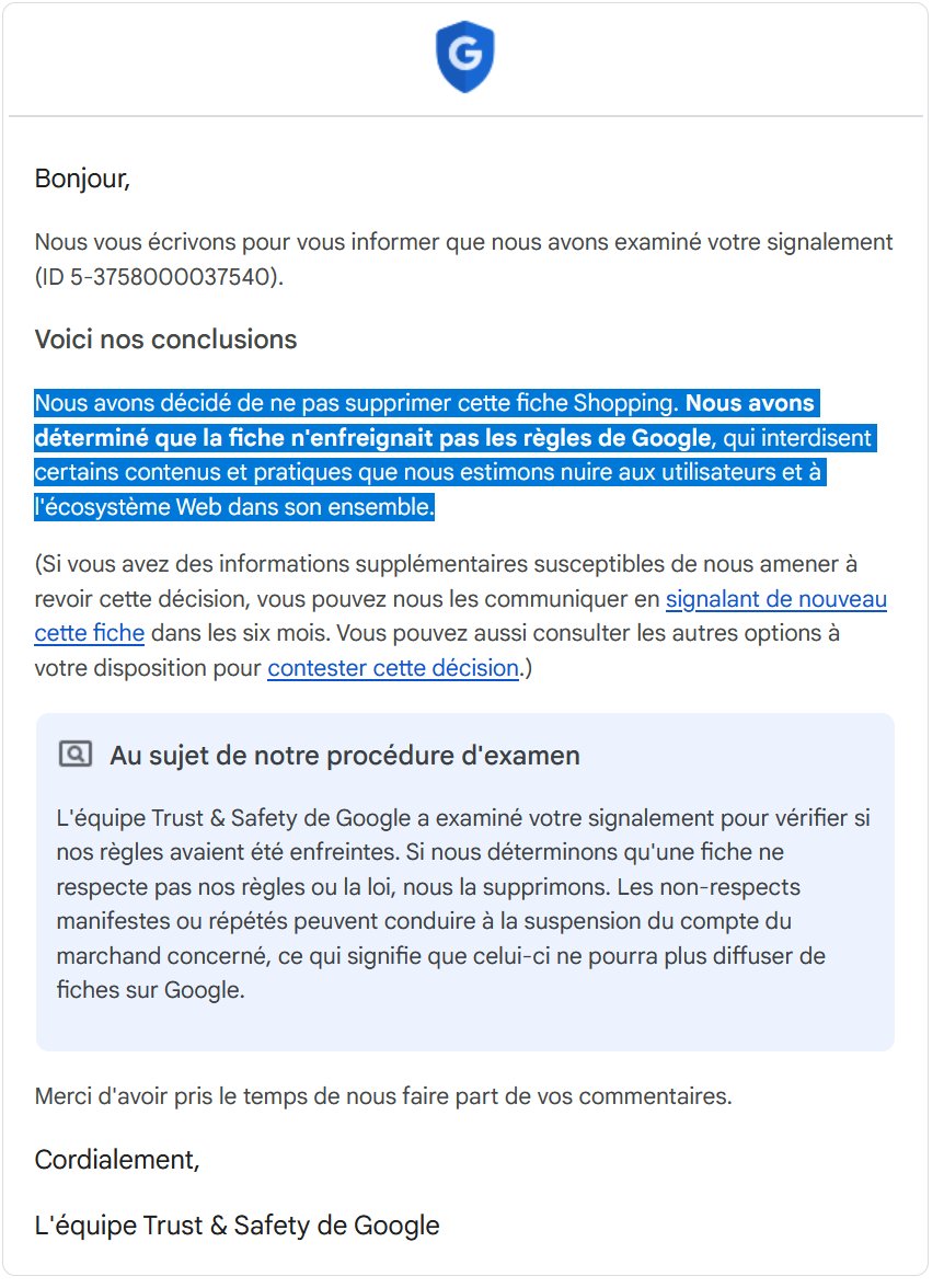Cryptocool__'s tweet photo. @GoogleFR Couvre et encourage les fraudes sur internet! Aujourd'hui j'ai signaler une annonce du site https://t.co/dRhFk7FFG0 , première annonce proposé par google quand on recherche Rtx 4080. Ce site https://t.co/dRhFk7FFG0 envoi aux clients des produits différents de ce .... https://t.co/Y61uPcL1Ej