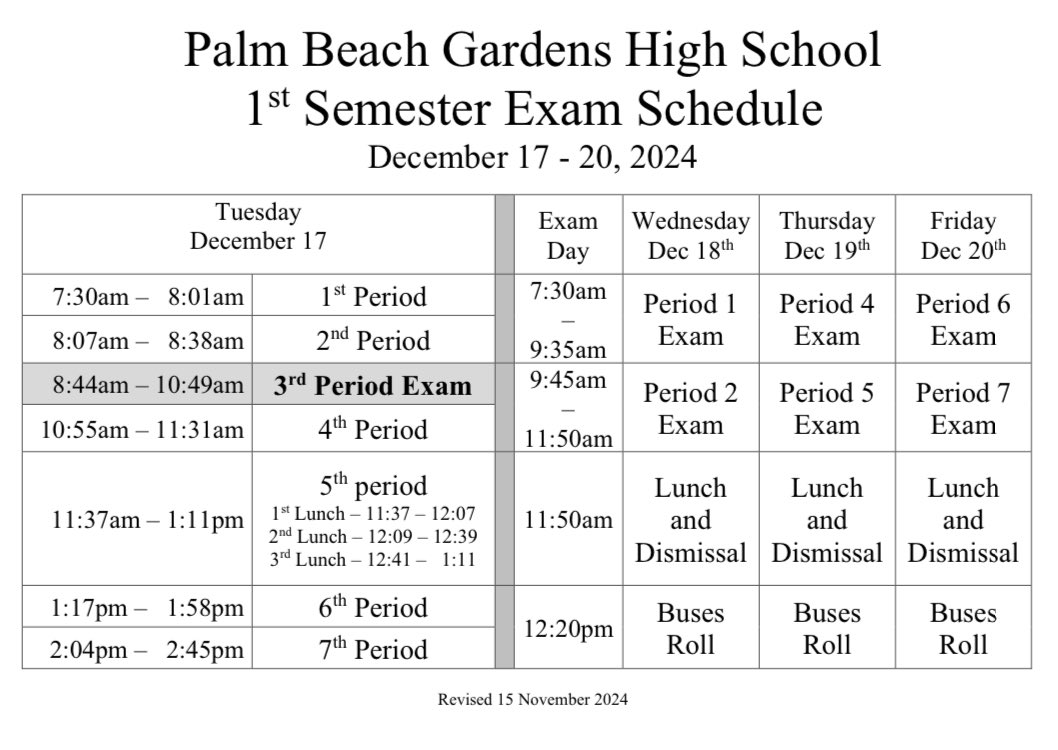 Palm Beach Gardens High School (@pbghsofficial) on Twitter photo 
