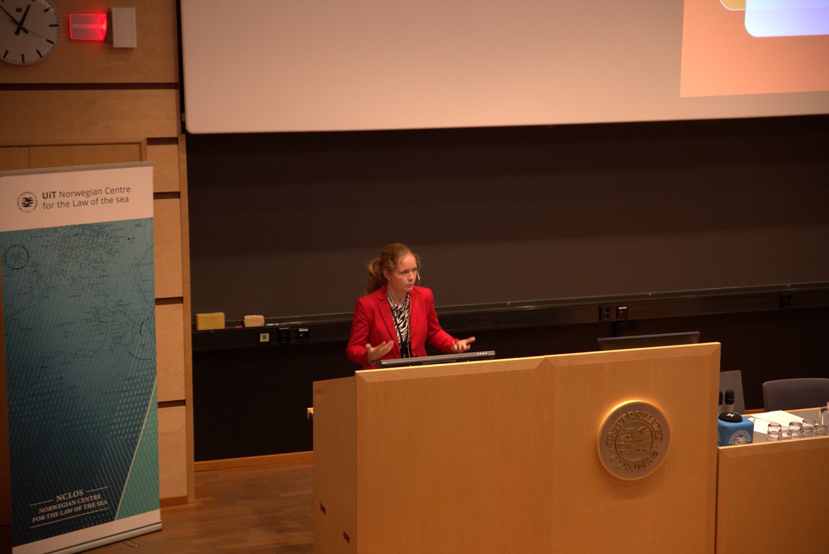 BAStepien's tweet photo. Great memories from the NCLOS 2024 Annual Conference in Tromsø! I had the pleasure to present research from the #ProjectADMIRAL on law enforcement at sea in the context of autonomous vessels. #AutonomousShips #NCLOS2024 https://t.co/QkdZJuwu5S