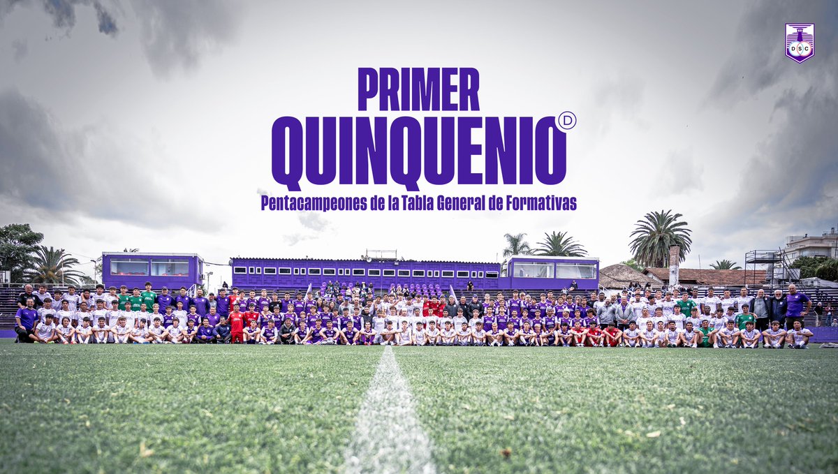 𝗦𝗢𝗠𝗢𝗦 𝗣𝗘𝗡𝗧𝗔𝗖𝗔𝗠𝗣𝗘𝗢𝗡𝗘𝗦

Las divisiones Formativas de Defensor Sporting se coronaron campeones de la Tabla General de 2024.

Con este título logrado, se ha conseguido el Primer Quinquenio de toda la historia.

#LaFábrica 🏆🏆🏆🏆🏆