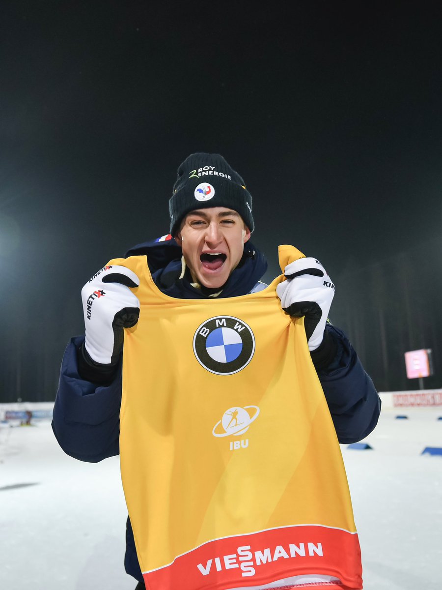 FedFranceSki's tweet photo. YELLOW BIB 💛💛💛💛

Le premier de sa carrière.
Bravo Éric Perrot 🫡

📸 Nordic Focus https://t.co/HD1xO7XFtZ