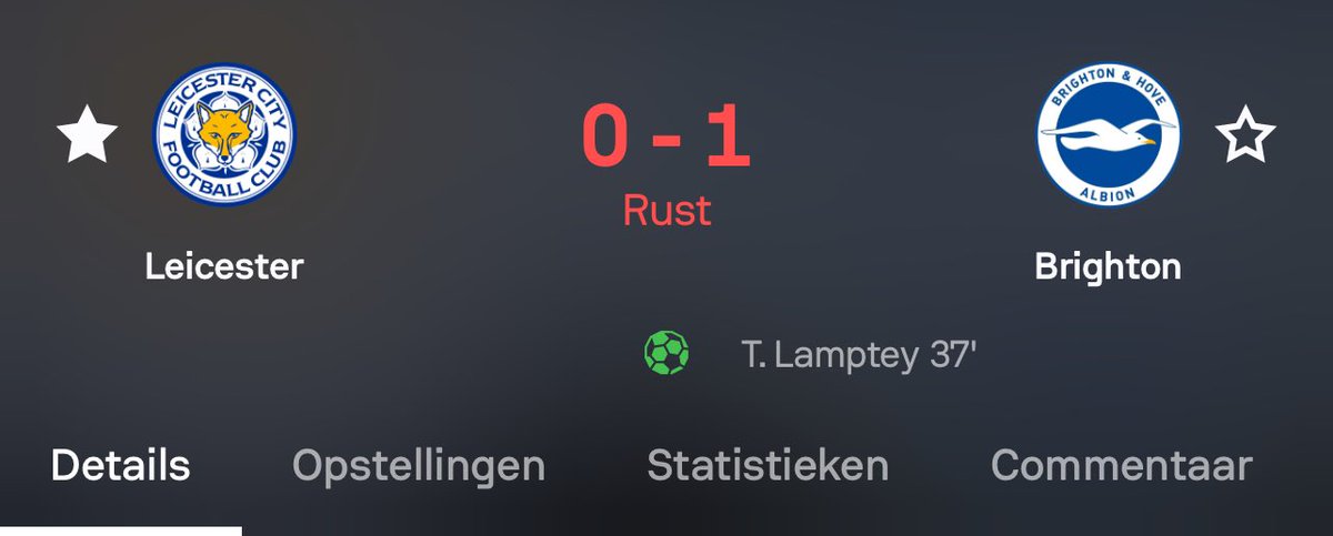 ACanalytics_'s tweet photo. LIVE BET
Leicester vs Brighton (0-1 HT)

Bet: BTTS
Leicester has a new manager and is in great form. Expect them to score at home!

Odds: 1.89

#LiveBetting #BTTS #FootballBetting https://t.co/Ta38zpIhVL