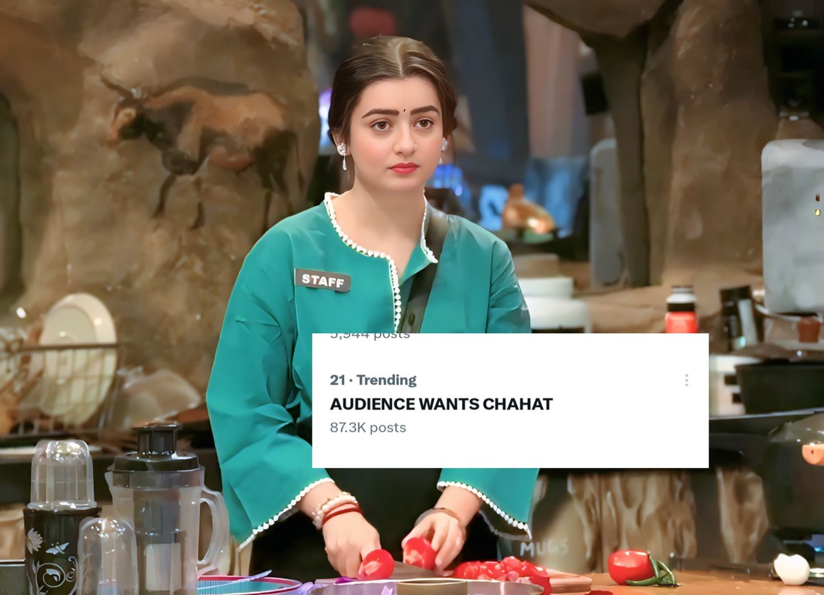 AUDIENCE WANTS CHAHAT is trending with more than 87k+ posts !!

Repost if you are part of this trend!