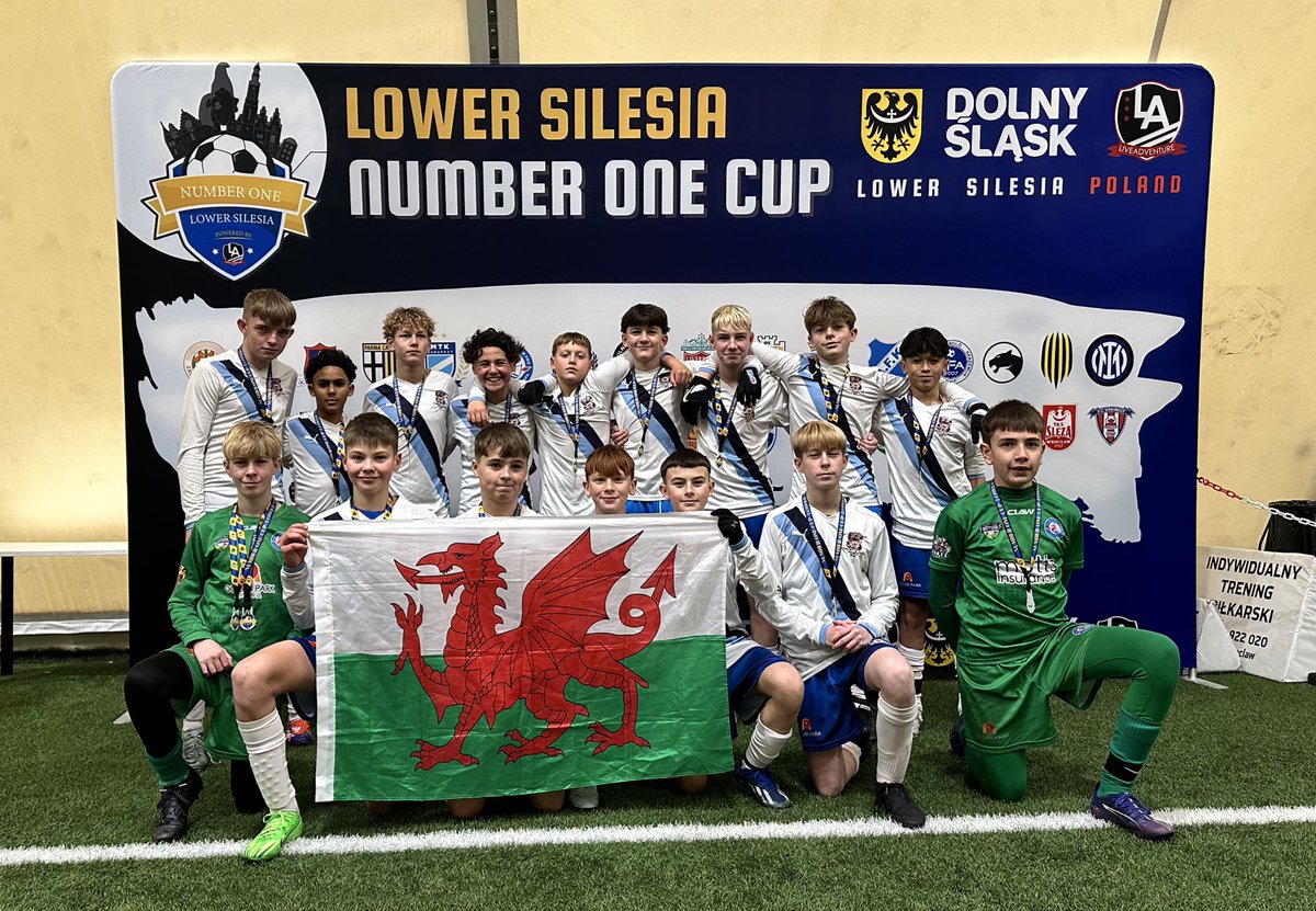 CVSFA's tweet photo. Da iawn | Well done to our U13 Boys on their involvement at the @NumberOneCup_  tournament in Wrocław 🇵🇱

A memorable weekend competing against top quality opposition &amp; some marquee football clubs. https://t.co/I0VMAsO1A8